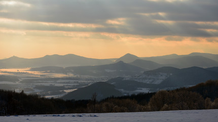 Obraz premium Mountains Ceske Stredohori