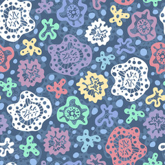 Naklejka premium Abstract seamless background