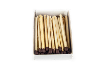 beautiful match isolated on white background.