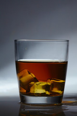 whiskey with ice