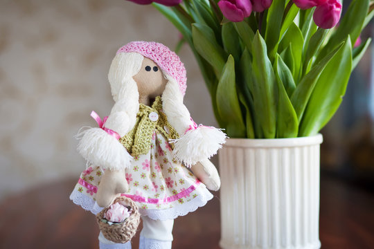 Cute handmade doll