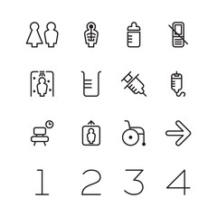 Medical icons - medical related icons.