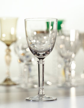 Crystal Red wine glass