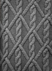 Background of knitted yarn
