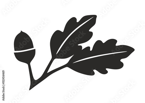 Eichenblatt Symbol Eichenblatt Symbol