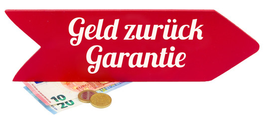 Geld zurück Garantie