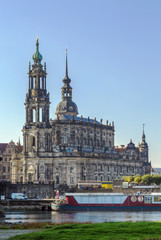 Obraz premium Dresden Cathedral, Germany