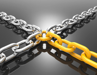 Strong yellow chain