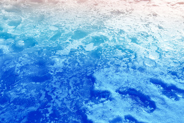 Fototapeta premium Beautiful texture ice