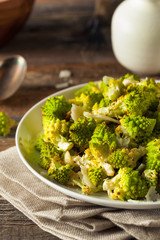 Organic Green Baked Romanesco