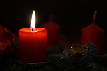 Avent Kerze
