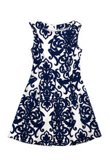 dress with a pattern isolated