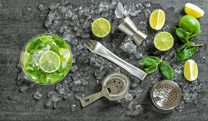 Drink making accessories and ingredients