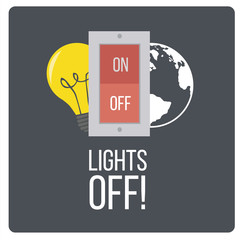 lights off design switch and devices