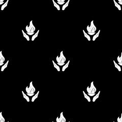 The Olympic flame sport icon