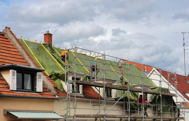 travaux de toiture