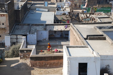Fototapeta premium Houses of India