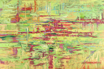 Green Harmony Oil Painting