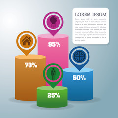 Infographic icon design 