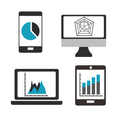 Obraz premium Business growth design 