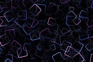 fantastic abstract square background design illustration