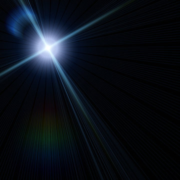 futuristic glowing light flare background design illustration
