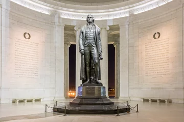 Wall murals Historic monument Jefferson Memorial in Washington DC
