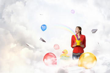 Fototapeta premium Add color and holiday to your life