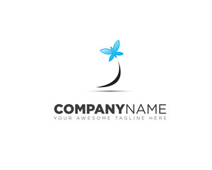 Butterfly logo design