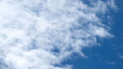 blue sky and beautiful clouds