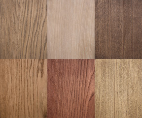 Types of wood texture