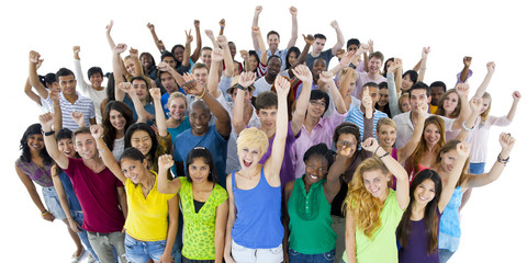 Group of Students Community Togetherness Concept
