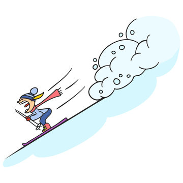 Avalanche Cartoon Images – Browse 883 Stock Photos, Vectors, and Video |  Adobe Stock