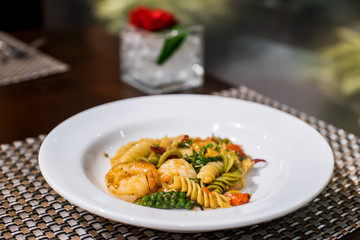 seafood spaghetti