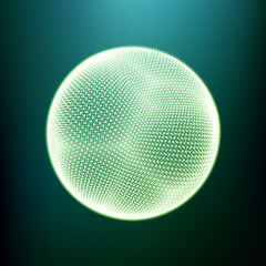 The Sphere Consisting of Points. Global Digital Connections. Abstract Globe Grid. Wireframe Sphere Illustration. Abstract 3D Grid Design. A Glowing Grid. 3D Technology Style. Networks - Globe Design.