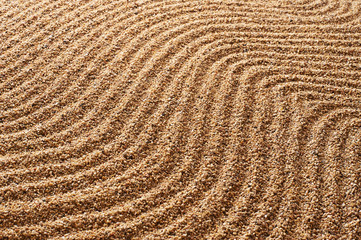 Background sand. Waves texture.