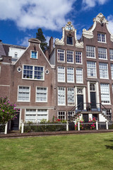 Traditional houses in Amsterdam (Netherlands)