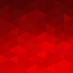 Fototapeta premium Red Grid Mosaic Background, Creative Design Templates