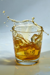 whiskey with ice