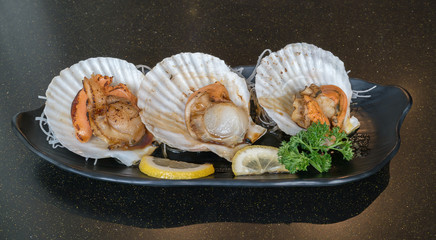 grill scallop , Japanese style
