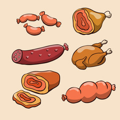 Meat products, turkey