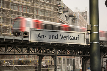 Schild 70 - An- und Verkauf