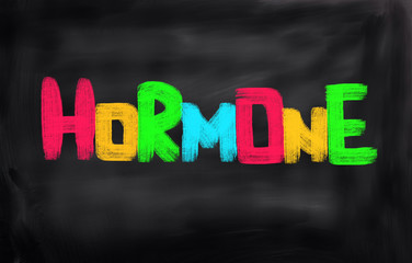 Obraz premium Hormone Concept