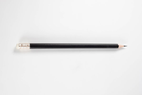 Pencil with sharpening shavings