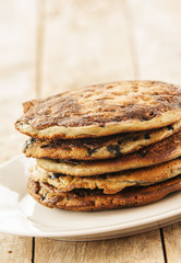 Blueberry Pancake Closeup