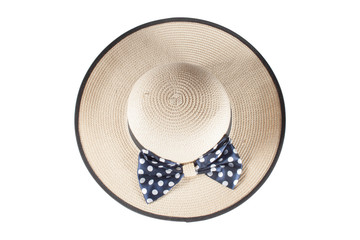 Women's hat on a white background.