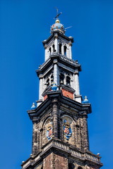 Fototapeta na wymiar Amsterdam Westerkerk