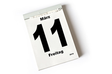 11. März 2016