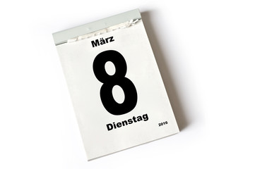 8. März 2016