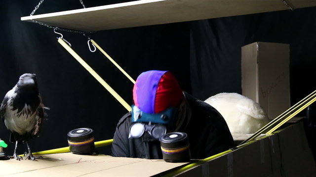Airman repaired the airplane